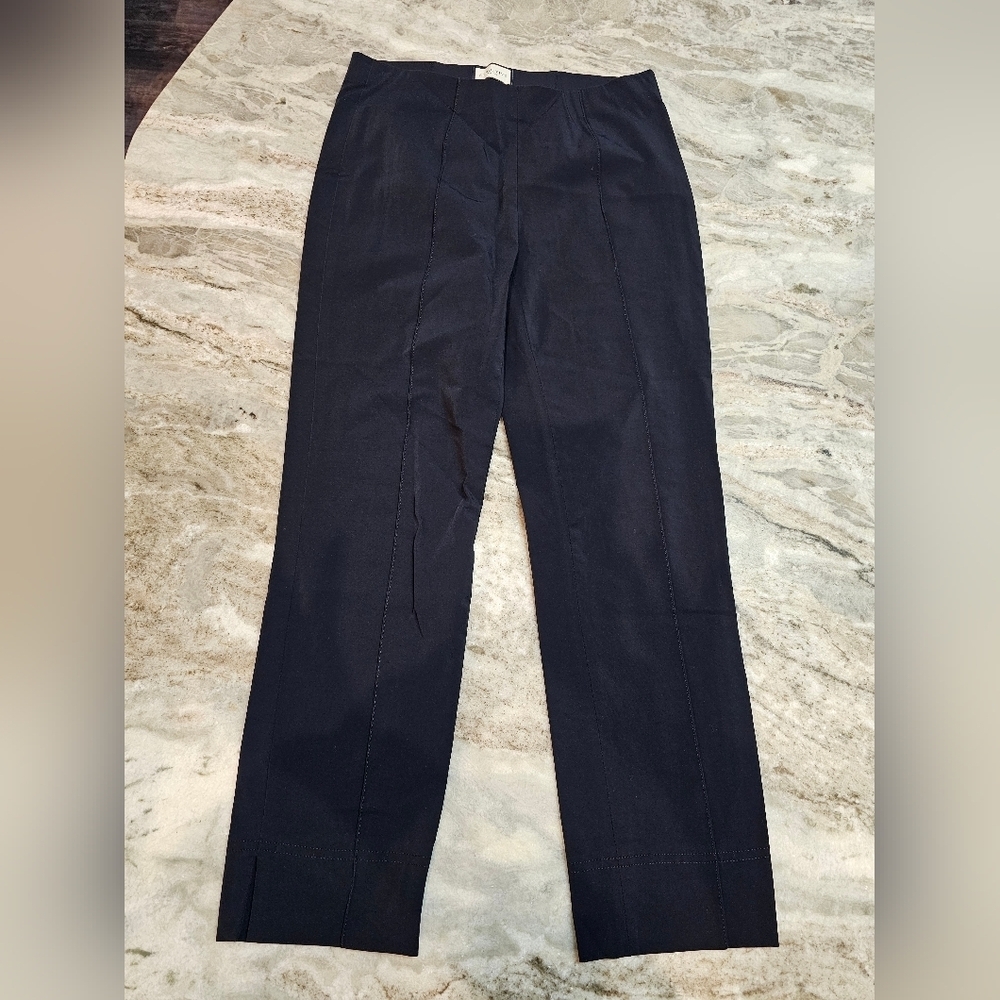 Seductive Capri Pants Small 34 Black Stretch Cotton Polyamide Women’s Trousers